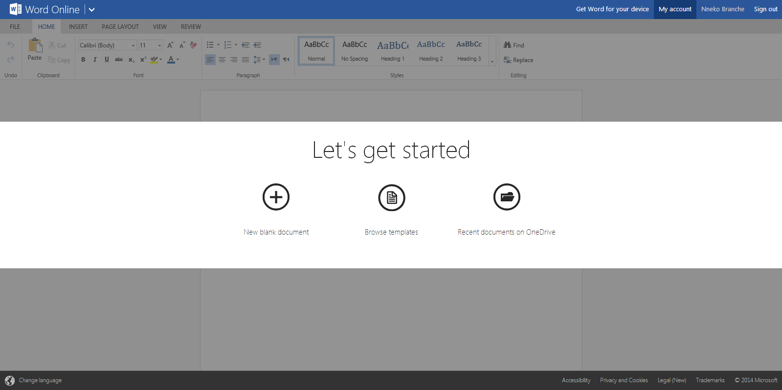 Microsoft Word Online