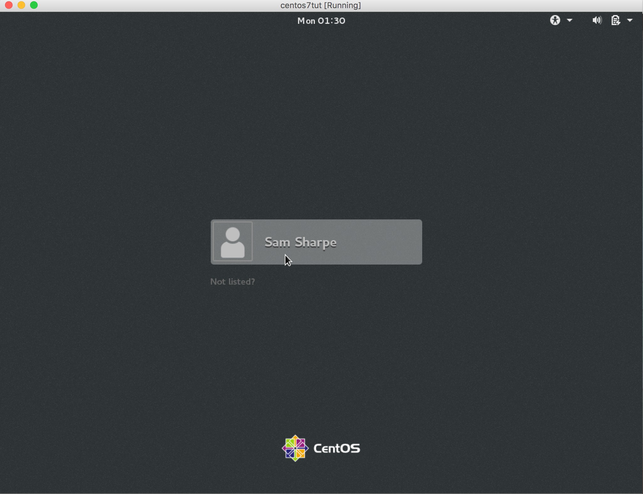 CentOS Desktop