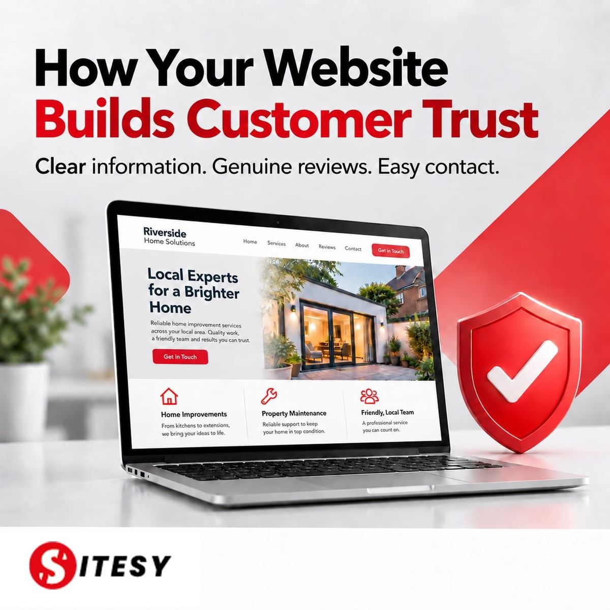 How your website earns customer trust