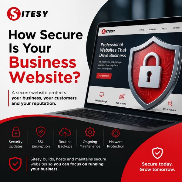 For many customers, your website is their first encounter with your business—how confident are you in its security?