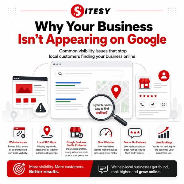 Why Your Business Doesn’t Show Up on Google