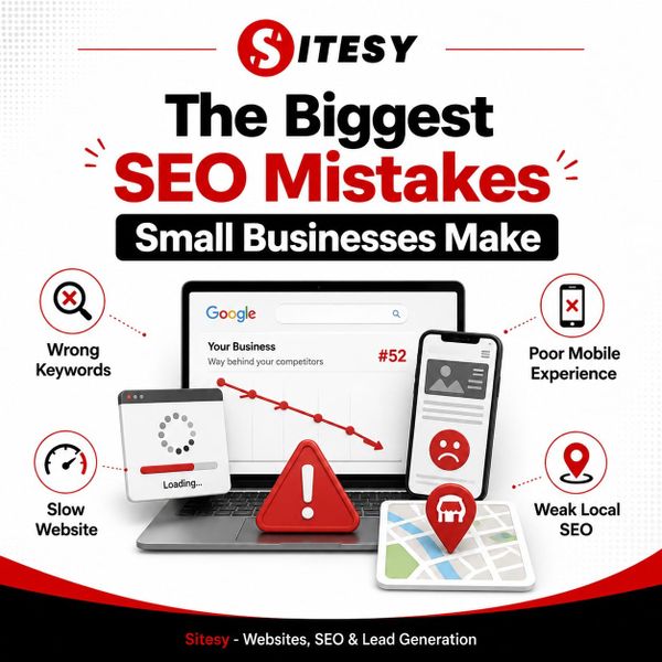 Common SEO Pitfalls Small Businesses Fall Into