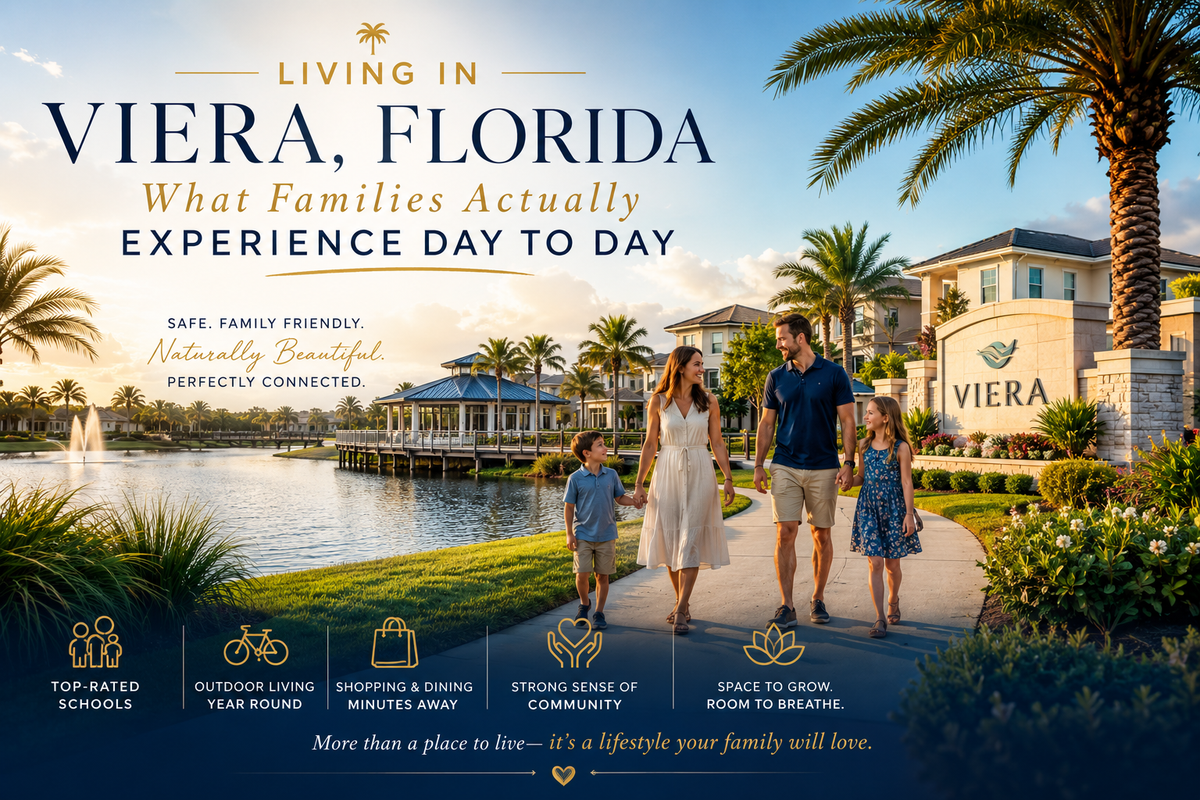 Living in Viera, Florida: What Families Actually Experience Day to Day