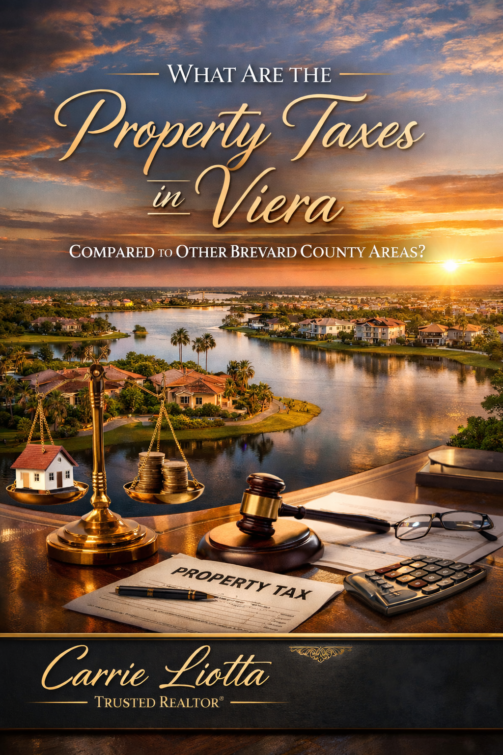 What Are the Property Taxes in Viera Compared to Other Brevard County Areas? | Carrie Liotta, Trusted Realtor
