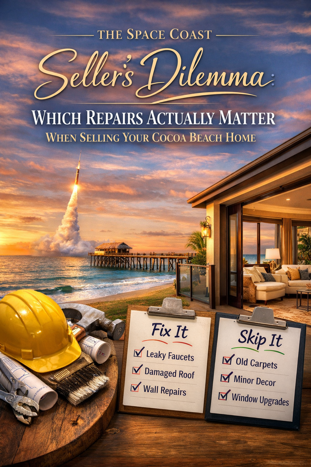 The Space Coast Seller's Dilemma: Which Repairs Actually Matter When Selling Your Cocoa Beach Home
