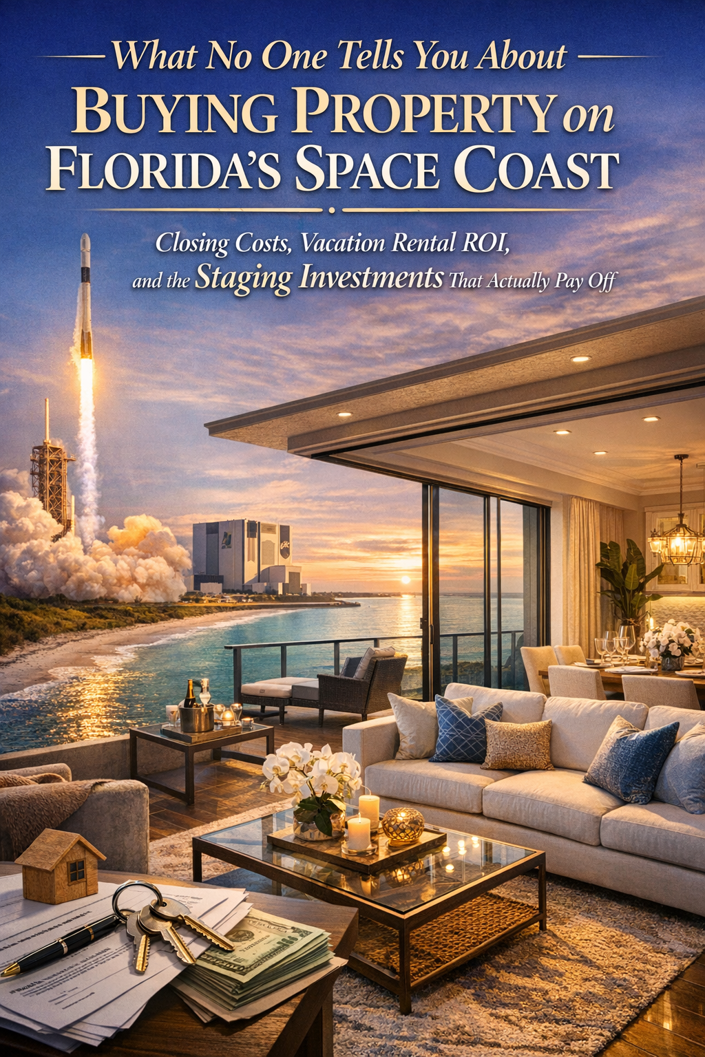 What No One Tells You About Buying Property on Florida's Space Coast: Closing Costs, Vacation Rental ROI, and the Staging Investments That Actually Pay Off | Trusted Space Coast Realtor, Carrie Liotta