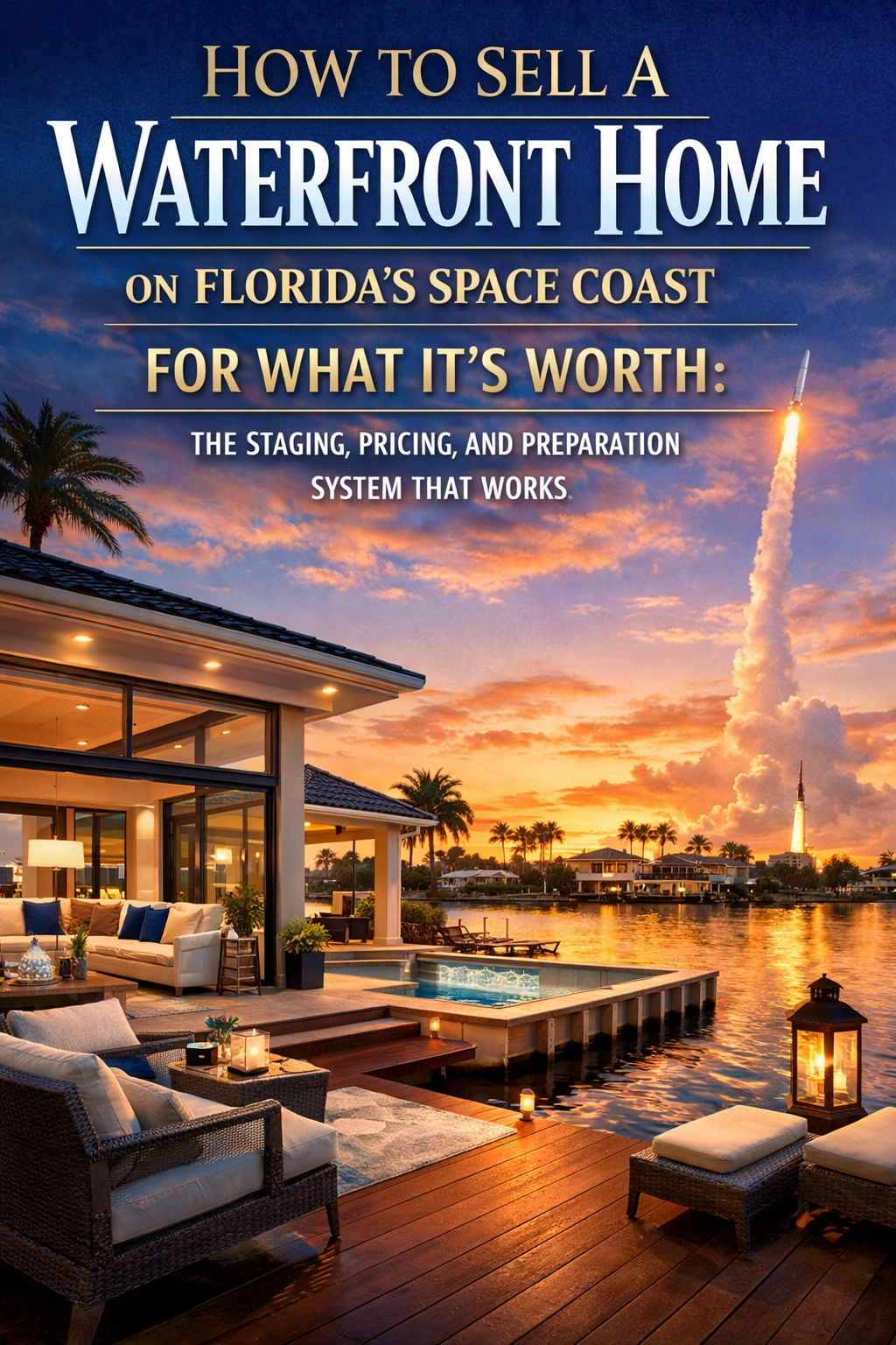 How to Sell a Waterfront Home on Florida's Space Coast for What It's Worth: The Staging, Pricing, and Preparation System That Works