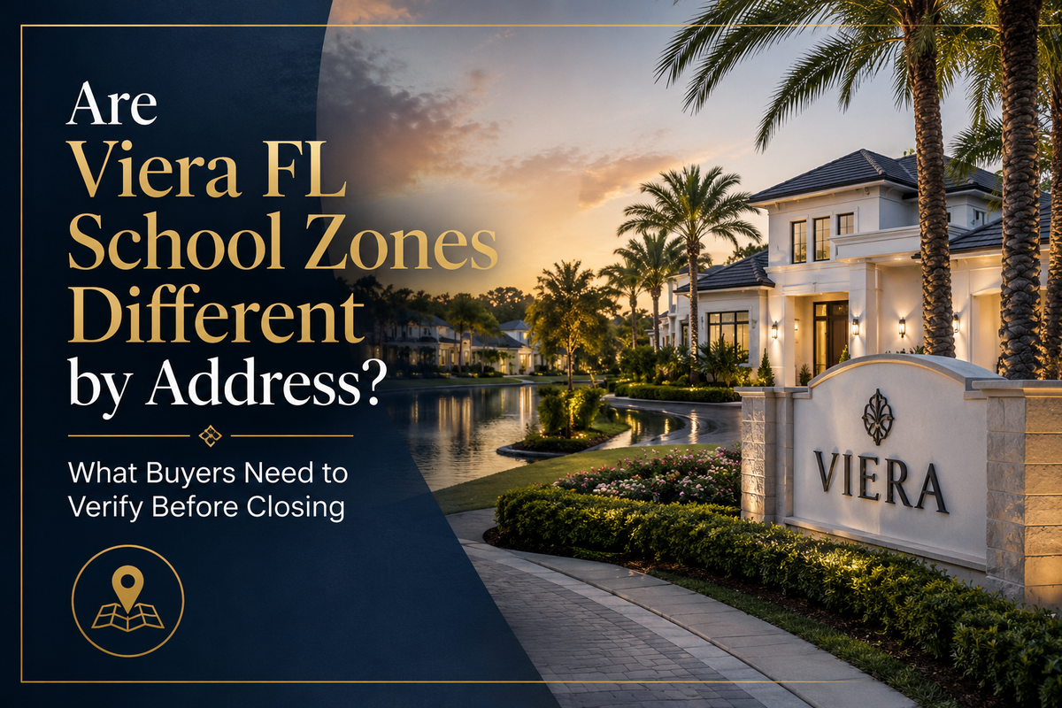 Are Viera FL School Zones Different by Address? What Buyers Need to Verify Before Closing