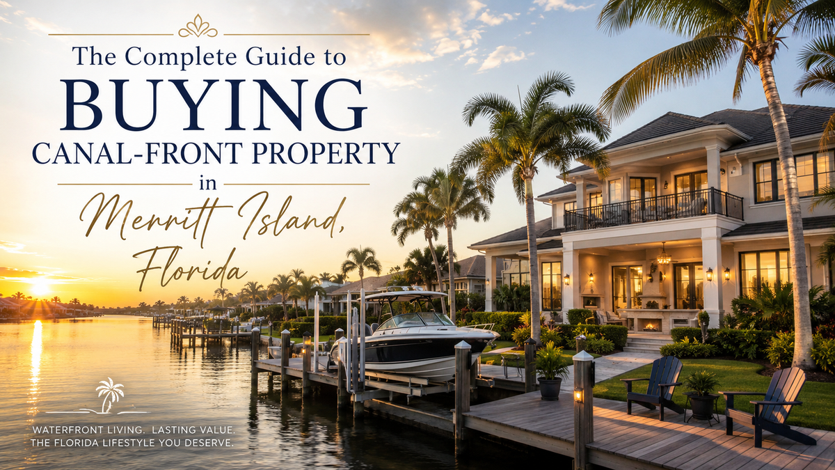 Canal-Front Property in Merritt Island