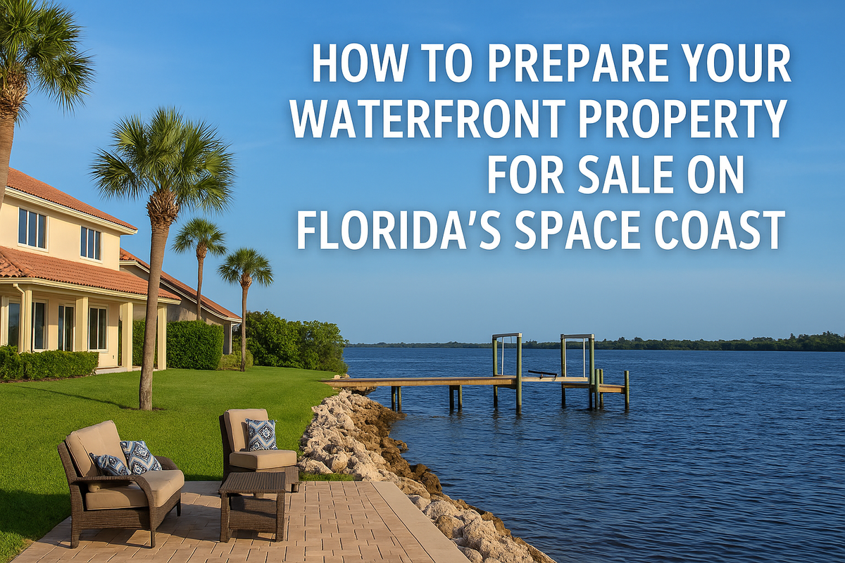 How to Prepare Your Waterfront Property for Sale on Space Coast