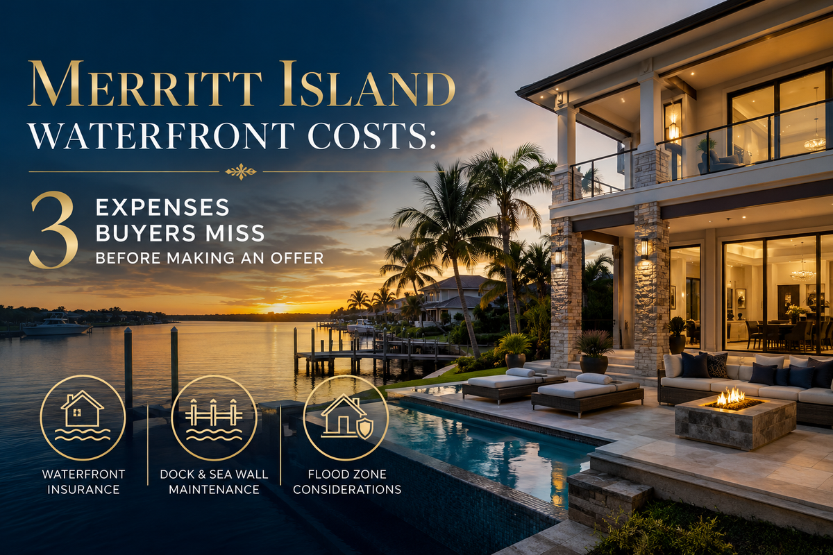 Merritt Island Waterfront Costs: 3 Expenses Buyers Miss Before Making an Offer
