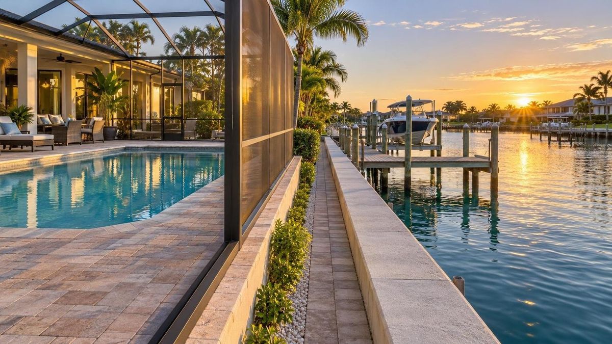 Pool-Screen Footer Over Seawall Tieback Access: What Should Merritt Island Canal Buyers Verify?