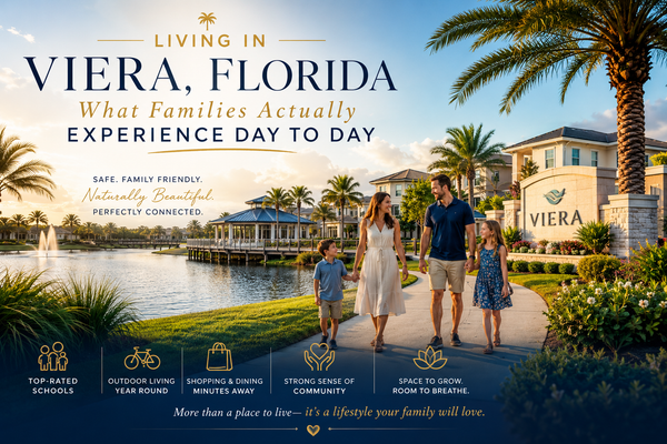 Living in Viera, Florida: What Families Actually Experience Day to Day