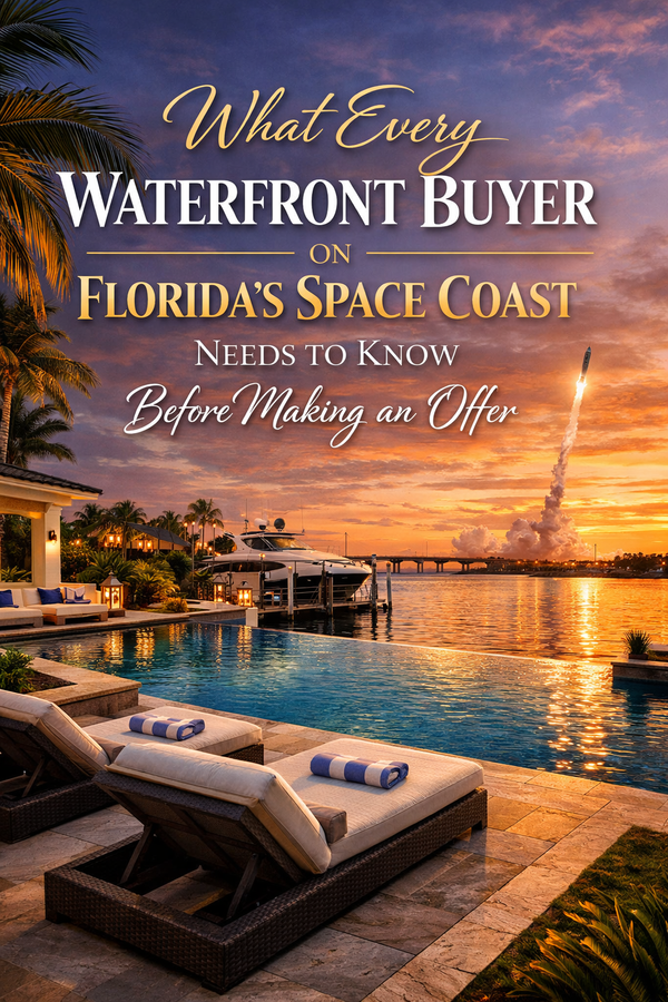 What Every Waterfront Buyer on Florida's Space Coast Needs to Know Before Making an Offer