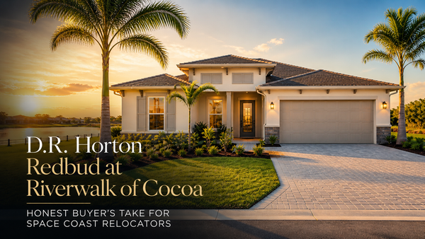 D.R. Horton Redbud at Riverwalk of Cocoa: Honest Buyer's Take for Space Coast Relocators