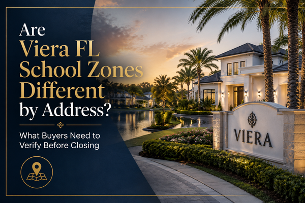 Are Viera FL School Zones Different by Address? What Buyers Need to Verify Before Closing