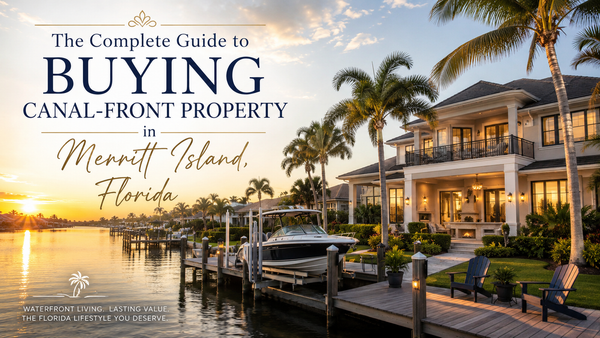 Canal-Front Property in Merritt Island