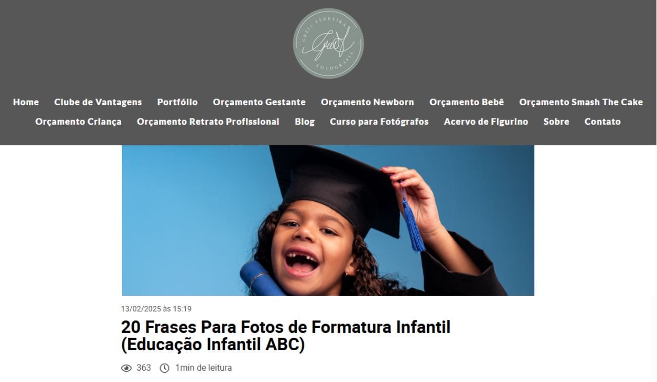 Blog de Fotografia Greis Ferreira