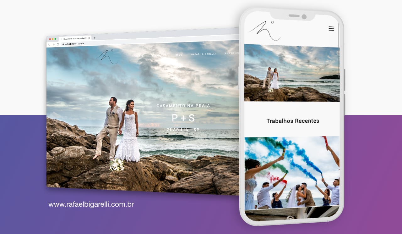 Portfólio de Fotografia Responsivo