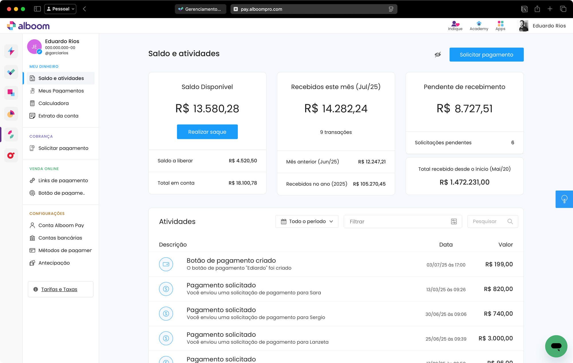 Acompanhe os pedidos de fotos extras com o Proof Gallery