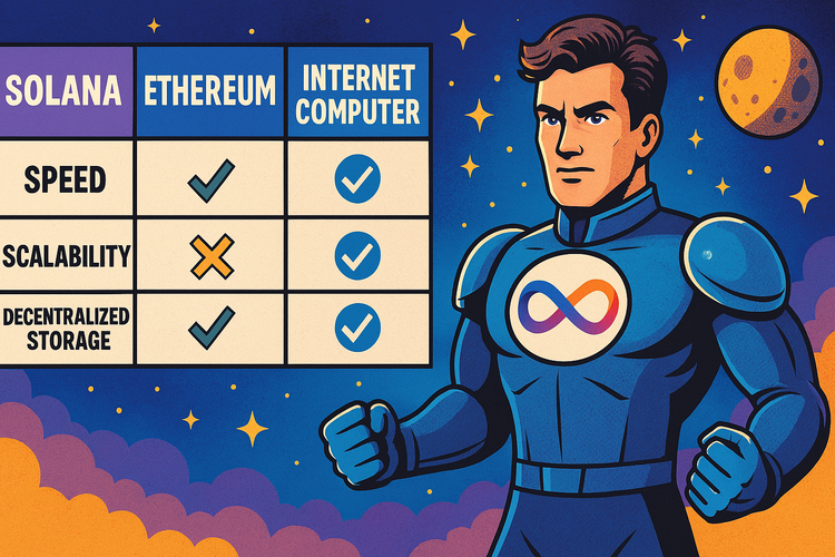 Solana Sizzles, Ethereum Flexes, But ICP Brings the Brains