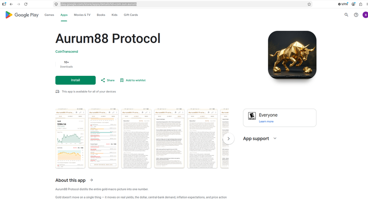 Aurum88 Protocol is Officially Live on the Google Play Store!