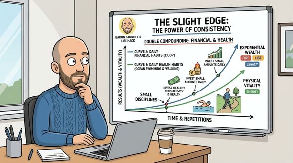 The Slight Edge: Why Your Wealth and Health are Curved, Not Linear