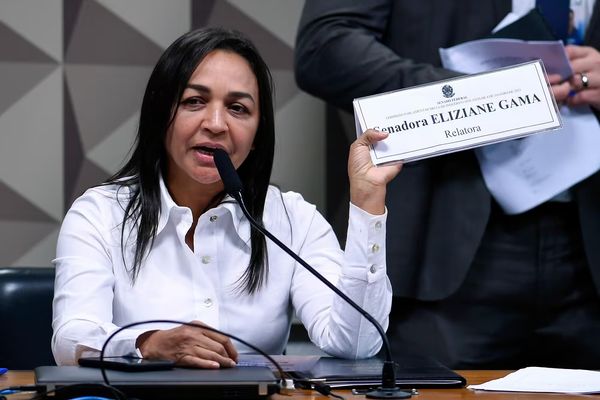 React: Narcy Wutzki sobre a fala de Senadora Eliziane Gama em resposta a Marco Feliciano