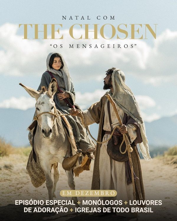 Especial de natal da série The Chosen pode ser exibido em igrejas brasileiras, e outras notícias nacionais