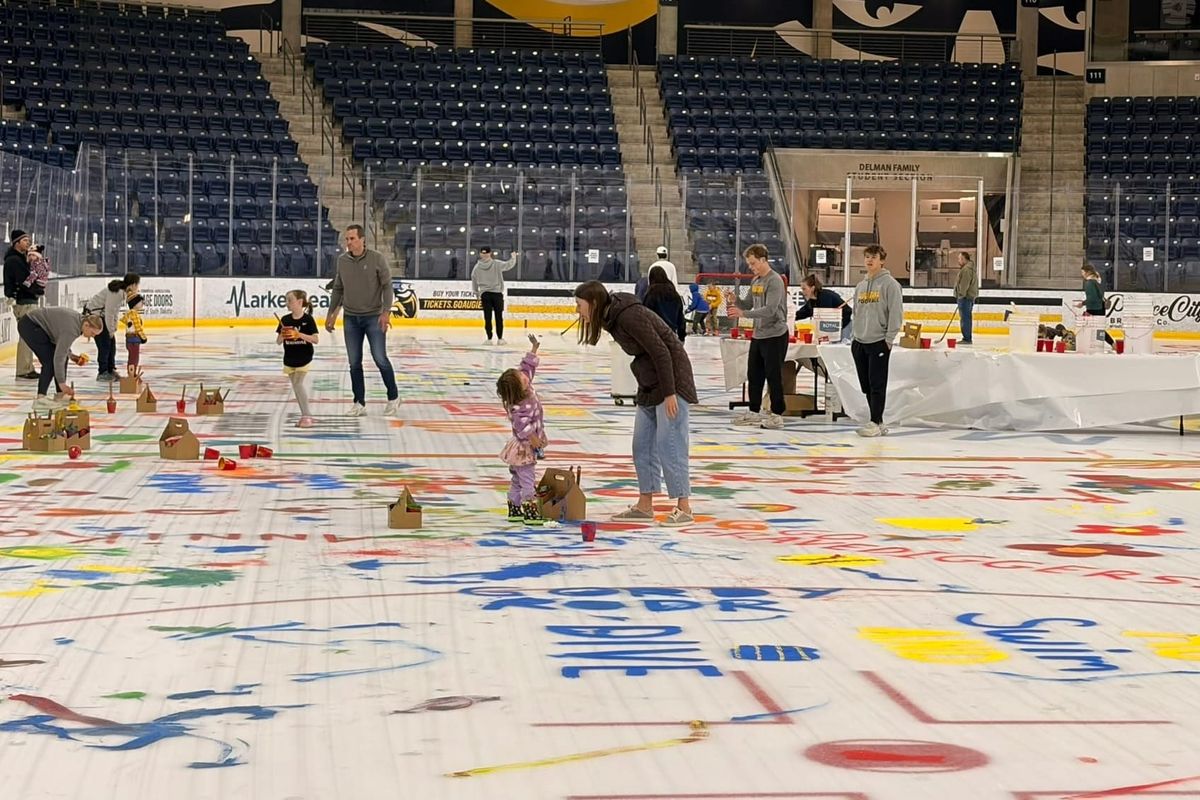 Ace’s third painting party for Make-A-Wish