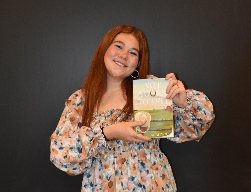 Student author publishes rodeo romance