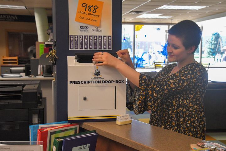 Prescription drop-box emphasizes mental health awareness