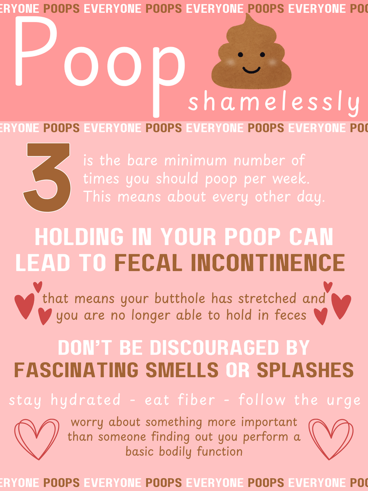 Poop fearlessly: Promoting courage in campus bathrooms