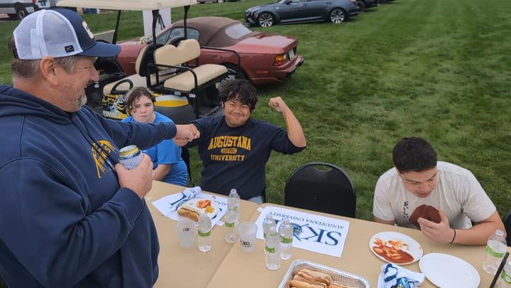 SKOL hosts inaugural hotdog eating contest
