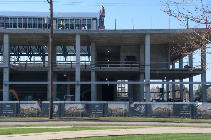 Hockey arena completion set for January