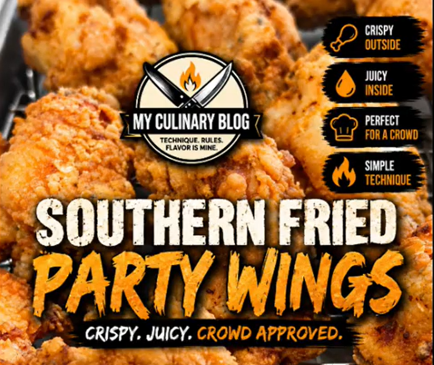 Southern Fried Party Wings