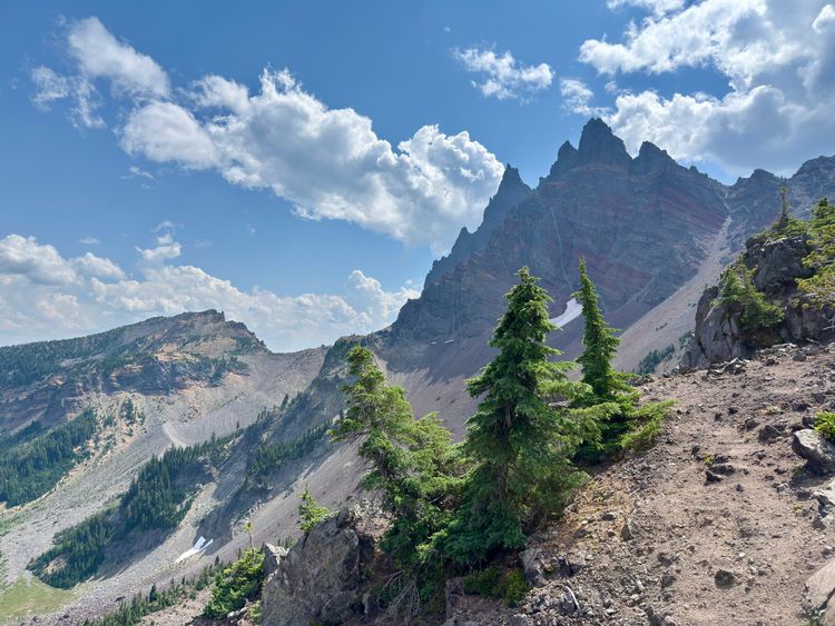 Pacific Crest Trail - Day 156 - Mt. Jefferson Wilderness - Three Fingered Jack