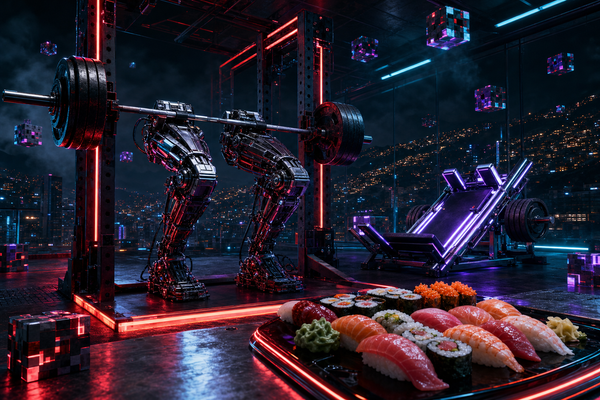 Roblox, Legs, Sushi — Biohacking
