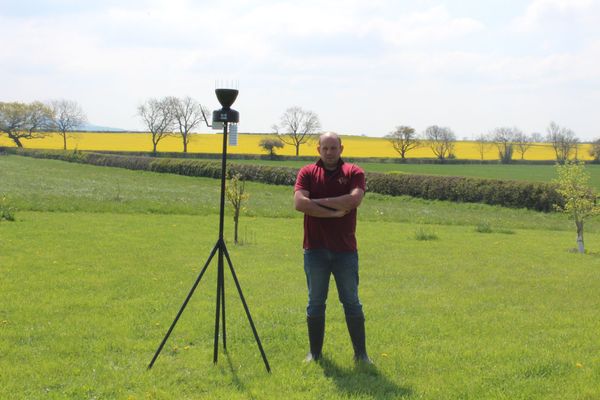 Rain gauge winner set to make crop savings