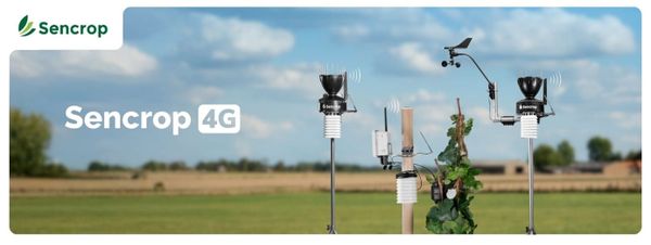 Sencrop reveals its latest generation of weather stations:    Customisable, universal and sustainable.