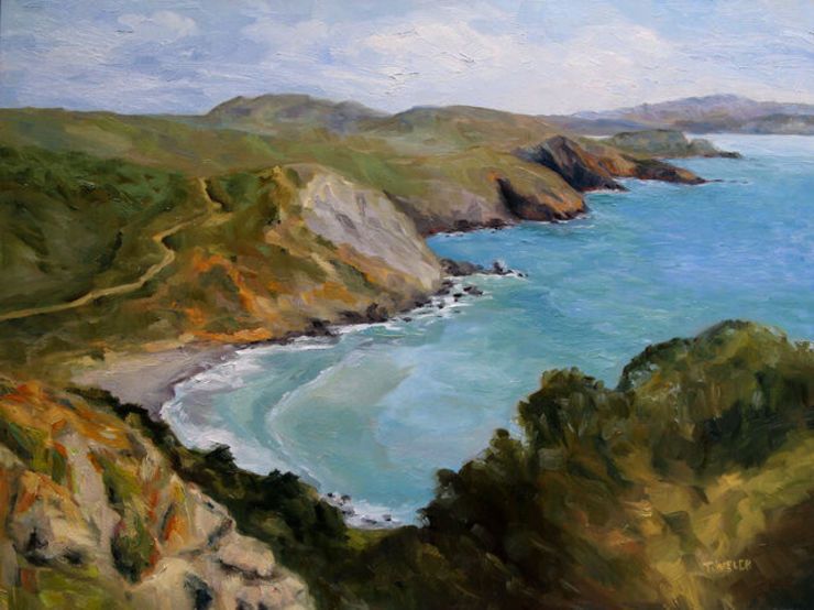 Terrill Welch | Early Spring Muir Beach Overlook California (2015) | Available for Sale | Artsy