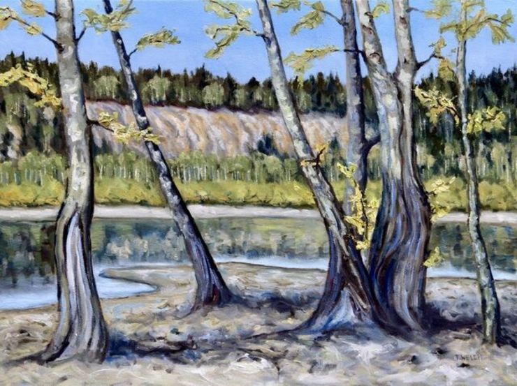 Terrill Welch | Dancing by the Water (2021) | Available for Sale | Artsy