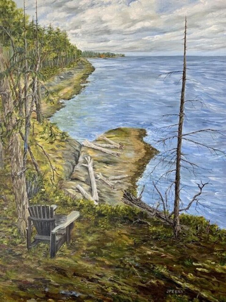 Jennifer Peers | Sit and Just Breathe (2021) | Available for Sale | Artsy