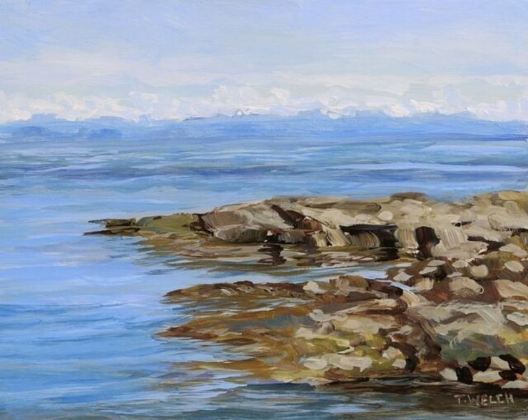 Terrill Welch | Warm Early Summer Evening at Georgina Point (2021) | Available for Sale | Artsy