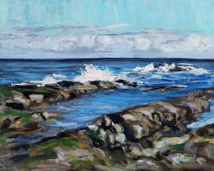 Terrill Welch | A Swish of Sea (2021) | Available for Sale | Artsy