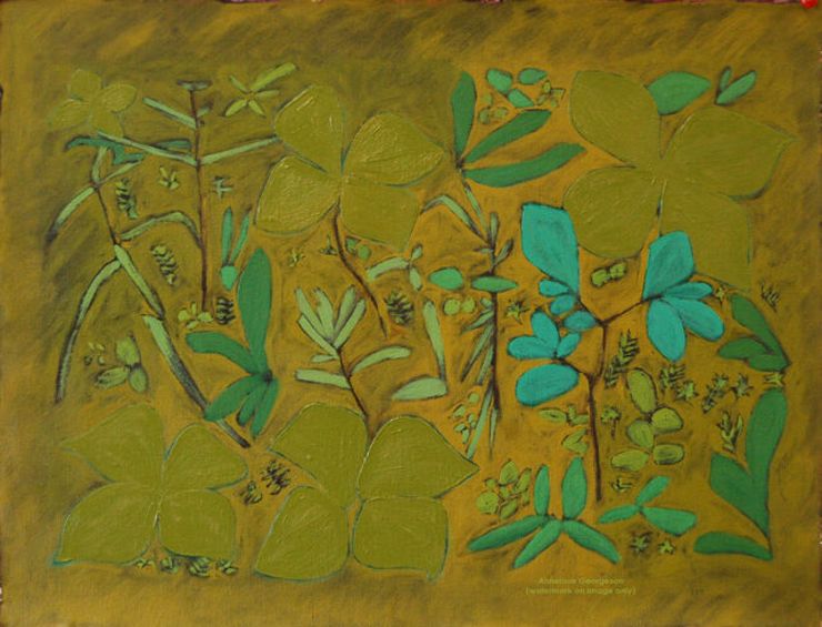 Annerose Georgeson | Bunchberry pattern (2019) | Available for Sale | Artsy