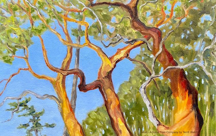 Terrill Welch by herself - Issue #4 Arbutus Tree Company and Rough Seas