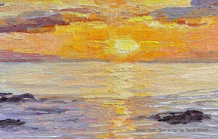 Terrill Welch by herself - issue #13 Heavy Rains, Candles, Lamps and Paintings