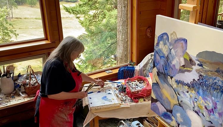 Terrill Welch by herself - issue #34 Exploring A Figurative Abstract Continuum