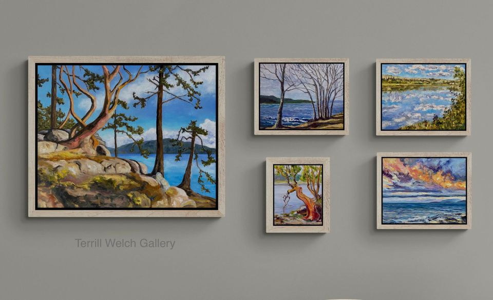 Terrill Welch by herself - issue #11 Five Brand New Paintings and a Story